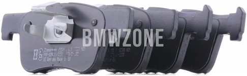 Front brake pads (300x22mm diameter)