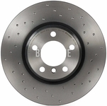 Front brake disc (330x24mm) perforated