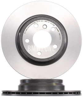 Rear brake disc (330x20mm) / 185mm brake drum
