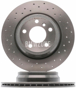 Rear brake disc (330x20mm) / 185mm brake drum perforated