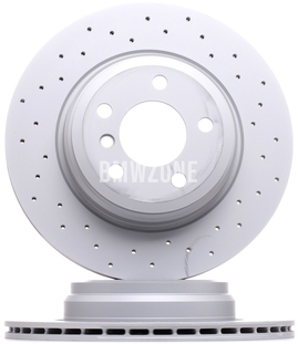 Rear brake disc (330x20mm) / 185mm brake drum perforated