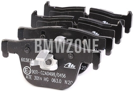 Rear brake pads (330x20mm diameter)