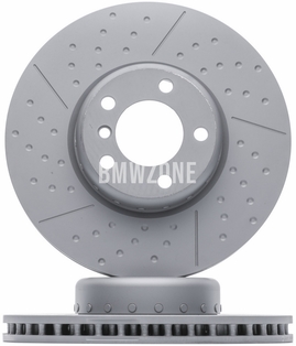 Front brake disc (340x30mm) M-Sport perforated