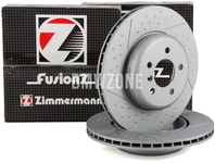 Rear brake disc (345x24mm) M-Performance perforated / 185mm brake drum