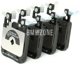 Rear brake pads (345x24mm M-Performance brakes)