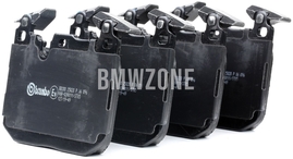 Front brake pads (370x30mm M-Performance brakes)