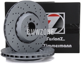Front right brake disc (380x30mm) M perforated