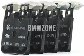 Rear brake pads (370x24mm M brakes)