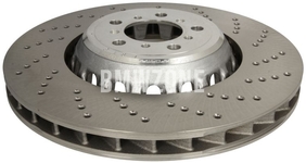 Front right brake disc (400x36mm) M perforated