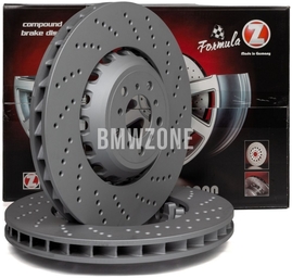 Front left brake disc (400x36mm) M perforated