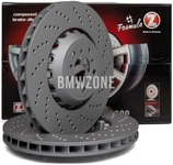Front right brake disc (400x36mm) M perforated