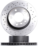 Front brake disc (292x22mm) perforated