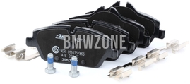 Front brake pads (284x22mm / 292x22mm diameter)