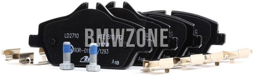Front brake pads (284x22mm / 292x22mm diameter)