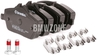 Front brake pads (284x22mm / 292x22mm diameter)