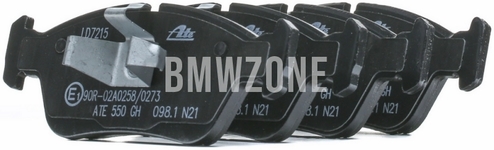 Front brake pads (292x22mm diameter)