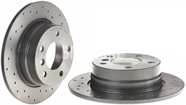 Rear brake disc (280x10mm) perforated