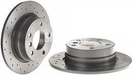 Rear brake disc (280x10mm) perforated