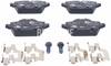 Rear brake pads (280x10mm / 296x10,5mm diameter)