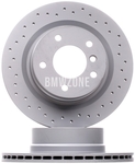 Rear brake disc (300x20mm) / 161mm brake drum perforated