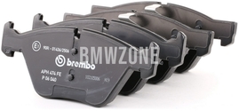 Front brake pads (330x24mm diameter)