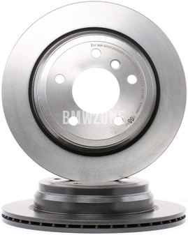 Rear brake disc (300x20mm) / 185mm brake drum