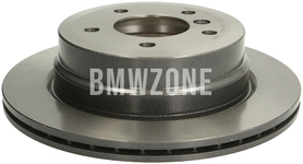 Rear brake disc (300x20mm) / 185mm brake drum