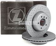 Front brake disc (338x26mm) M-Performance perforated