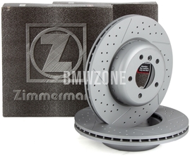 Front brake disc (338x26mm) M-Performance perforated