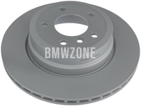 Rear brake disc (324x22mm) M-Performance