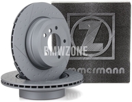 Rear brake disc (324x22mm) M-Performance perforated