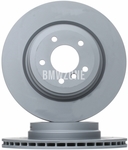 Rear brake disc (336x22mm) / 185mm brake drum
