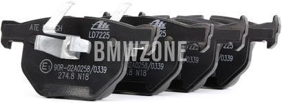 Rear brake pads (336x22mm diameter)