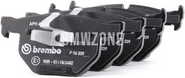 Rear brake pads (336x22mm diameter)
