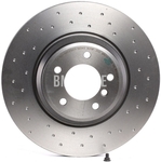 Front brake disc (348x30mm) perforated