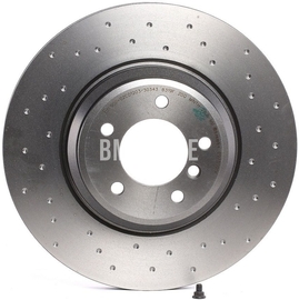 Front brake disc (348x30mm) perforated