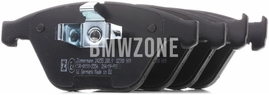 Front brake pads (348x30mm diameter)