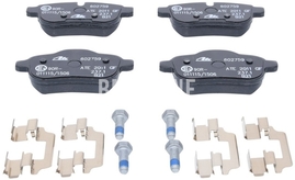 Rear brake pads (300x20mm diameter)