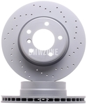 Front brake disc (310x24mm) perforated