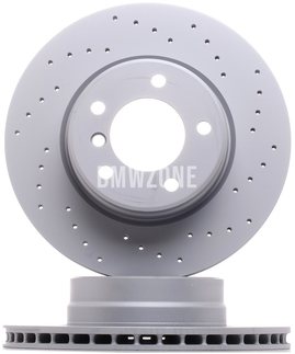Front brake disc (310x24mm) perforated