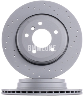 Rear brake disc (320x20mm) perforated