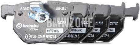 Rear brake pads (320x20mm diameter)