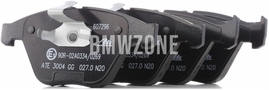 Front brake pads (324x30mm / 348x30mm diameter)