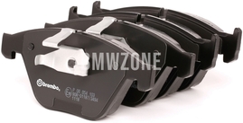 Front brake pads (324x30mm / 348x30mm diameter)