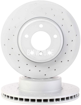 Front brake disc (324x30mm) perforated