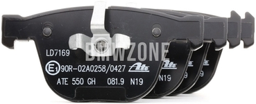 Rear brake pads (345x24mm diameter)