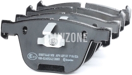 Rear brake pads (345x24mm diameter)
