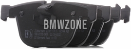 Rear brake pads (345x24mm diameter)