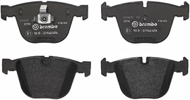 Rear brake pads (345x24mm / 370x24mm diameter)