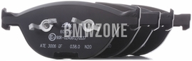Front brake pads (348x36mm diameter)